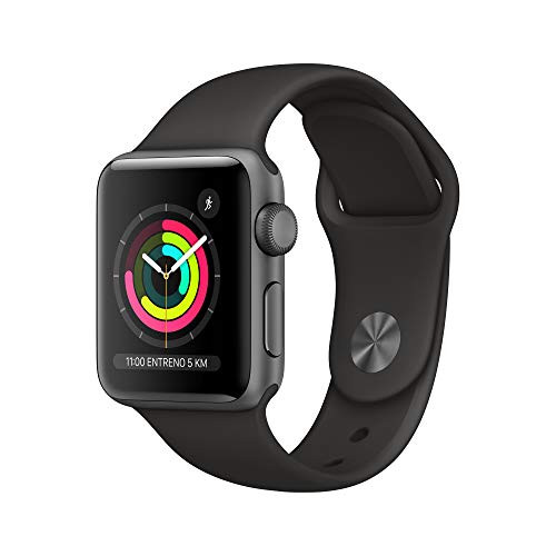 Apple Watch Series 3 (GPS, 38mm) Aluminio en Gris Espacial