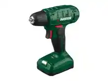 Atornillador Parkside 12V con batería USB-C, SPINDLE LOCK y LED