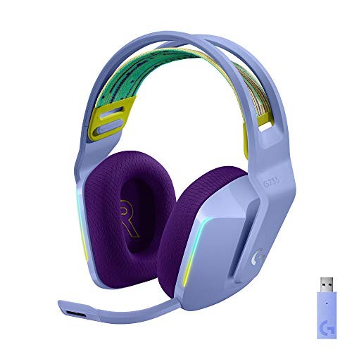 Auriculares gaming inalámbricos Logitech G733 Blue