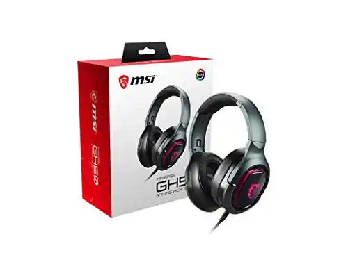 Auriculares Gaming MSI Immerse GH50 con Sonido 7.1