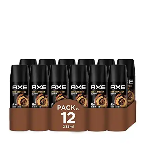 Axe Desodorante para Hombre Bodyspray Dark Temptation 35ml - Pack de 12