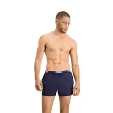 Bañador PUMA Logo Short Length Swim para Hombre