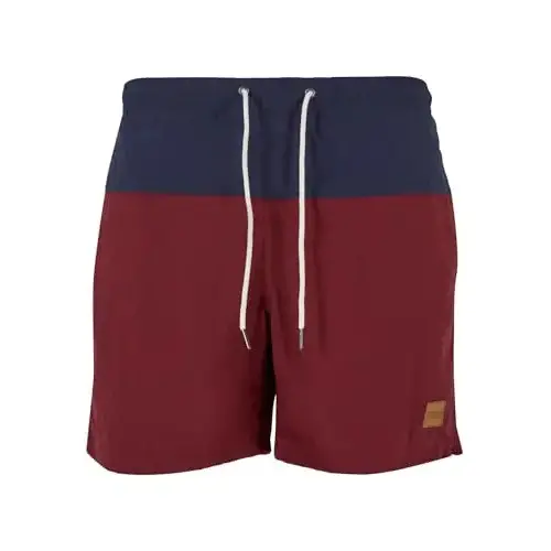 Bañador Urban Classics Block para Hombre con secado rápido