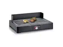 Barbacoa Eléctrica Severin PG 8565 (2200W, 44.5x26cm) con bandeja de agua