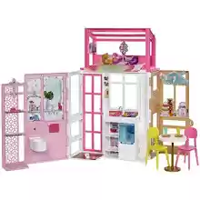 Barbie Casa de 2 pisos con accesorios de juguete