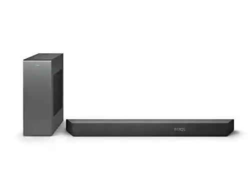 Barra de sonido 3.1 Philips TAB8507/10 Subwoofer Inalámbrico, Dolby Atmos, Sonido Cinematográfico, HDMI eARC, 600W