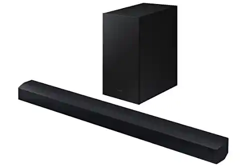 Barra de Sonido SAMSUNG HW-C430/ZF - Subwoofer inalámbrico incluido, Dolby Digital 2.1