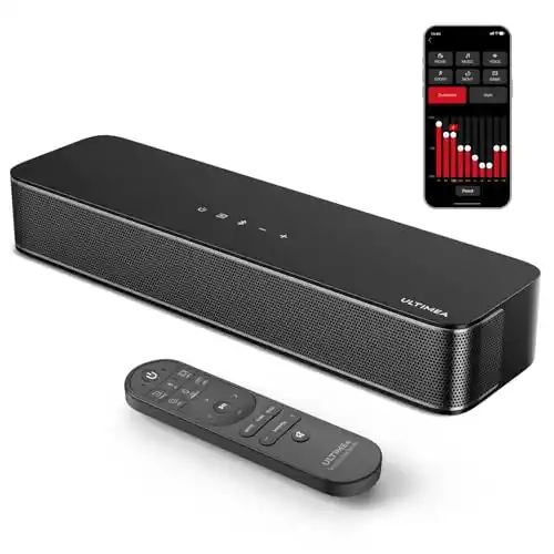 Barra de Sonido TV de 2.1 Canales ULTIMEA con subwoofer integrado