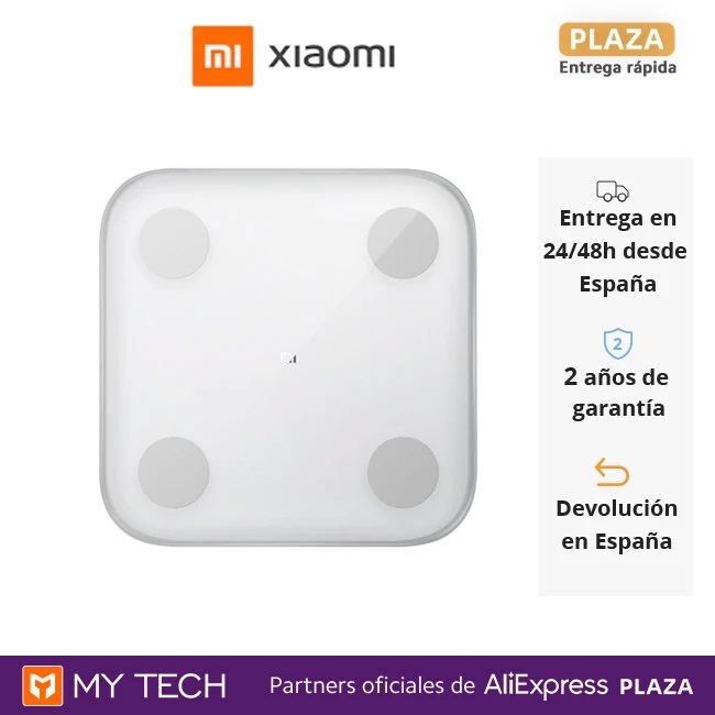 CHOLLAZO! Báscula inteligente peso grasa Xiaomi Mi Body Fat Scale 2 desde España
