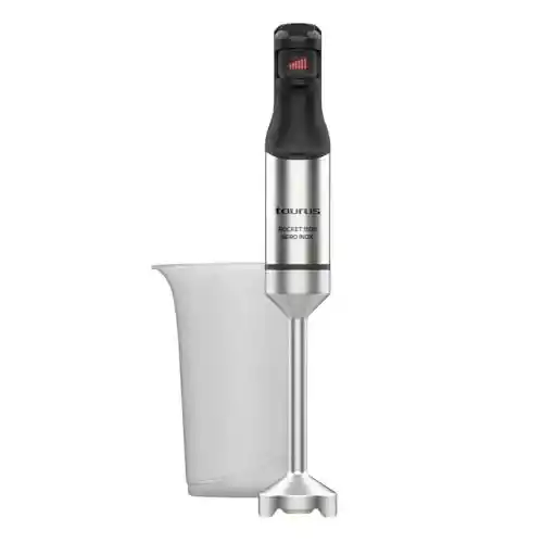 Batidora de mano Taurus de acero inoxidable con 1500W y diseño ergonómico