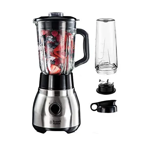 Batidora de vaso 2 en 1 Russell Hobbs St-Steel