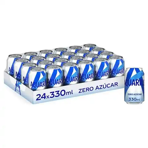 Bebida 48x Aquarius Limón Zero 330ml