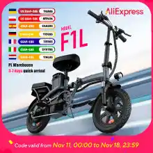 Bicicleta eléctrica plegable de 14" URLIFE F1L