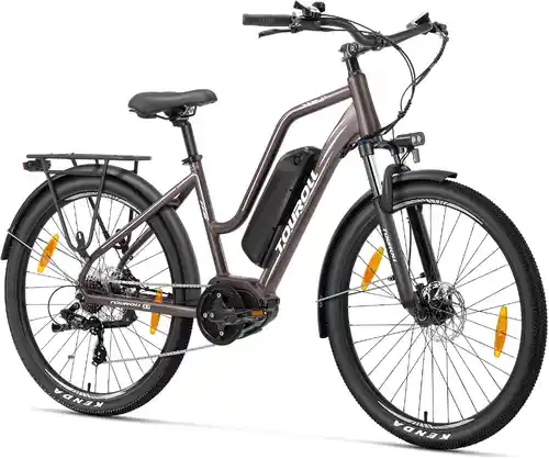 Bicicleta eléctrica Touroll MA2 250W, 13Ah 36V, alcance de 100 km