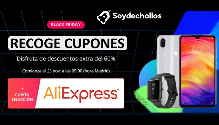 Black Friday Aliexpress: Códigos, Cupones y Chollos (actualizado 24-nov a 13:00h)