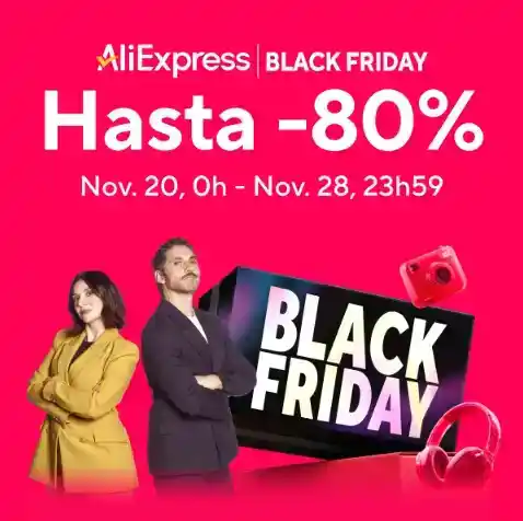 Black Friday Aliexpress - Listado de CUPONES + Promo PAYPAL ¡Empieza el 20-nov!