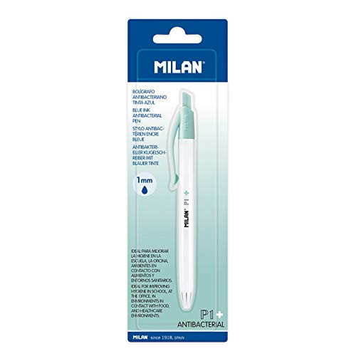 Blíster 1 bolígrafo P1 tinta azul MILAN