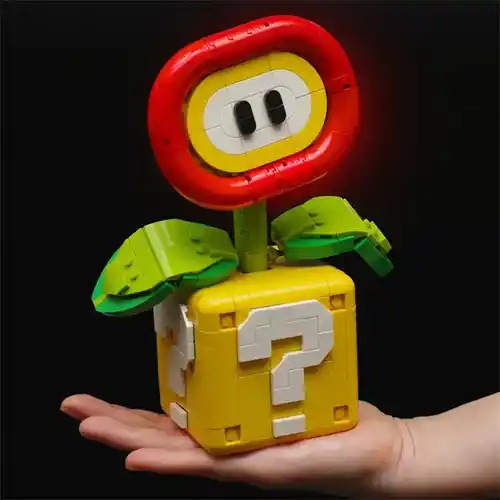Bloques de construcción Flor de fuego Super Mario