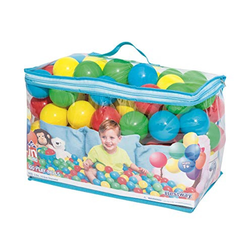 Bolas de Colores para Piscina de Bolas Hinchable 100 Unidades de PVC