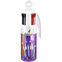 ¡Bolígrafos de punta redonda BIC (4 colores distintos, 6 unidades)