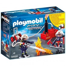 Bomberos con bomba de agua de Playmobil City Action