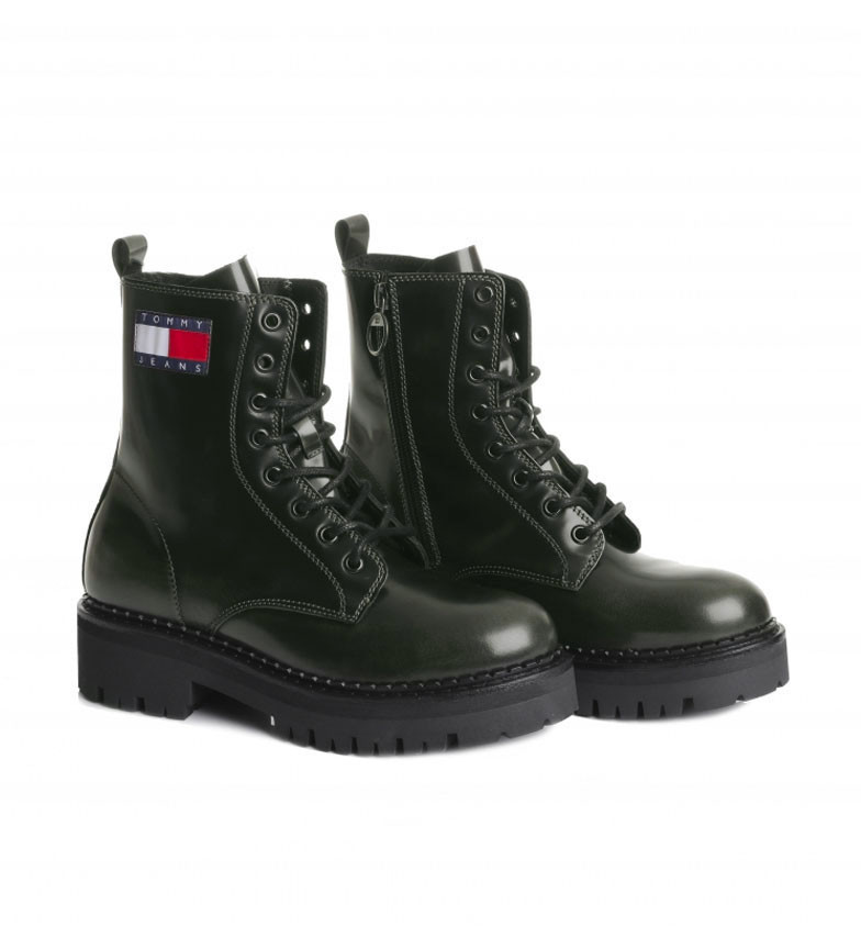 Botas de piel Tommy Hilfiger