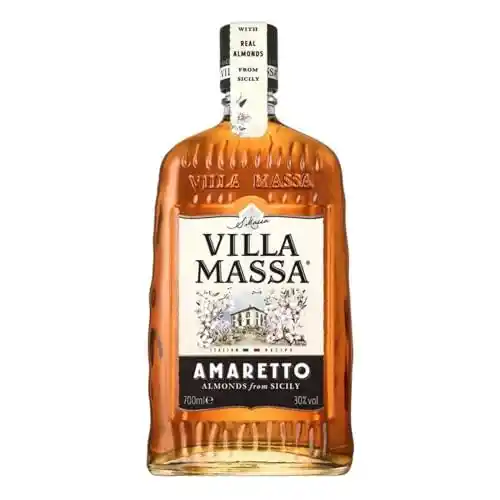 Botella de licor Villa Massa Amaretto 700 ml