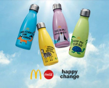 Botella reutilizable de McDonald’s por 1€ más con tu McMenú grande