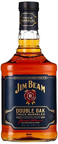Bourbon Whisky Jim Beam Double Oak Twice Barreled, 43% - 700 ml