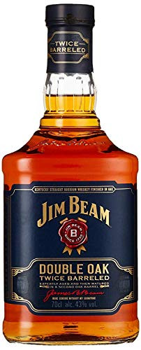 Bourbon Whisky Jim Beam Double Oak Twice Barreled, 43% - 700 ml