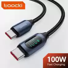 Cable tipo C 100W PD Toocki sólo 0,99€ (Cuentas nuevas en Aliexpress)
