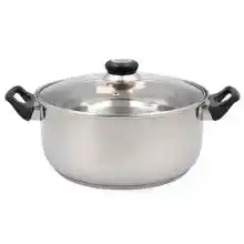 Cacerola Quid Hábitat con Tapa Acero Inoxidable