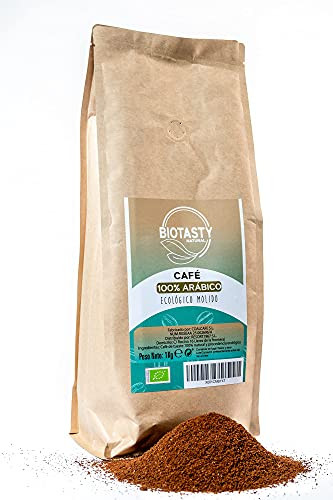 Café ecológico molido 100% Arábico