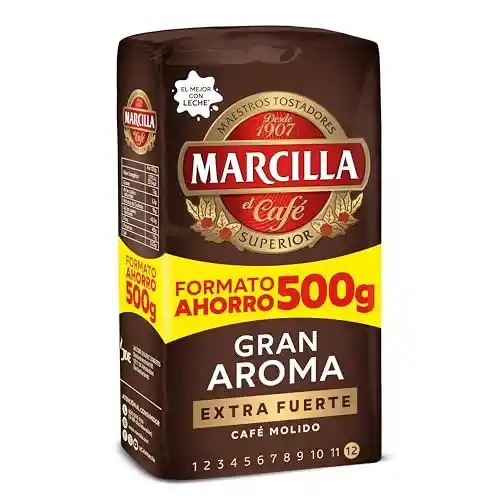 Café Molido Extra Fuerte Marcilla 500 g