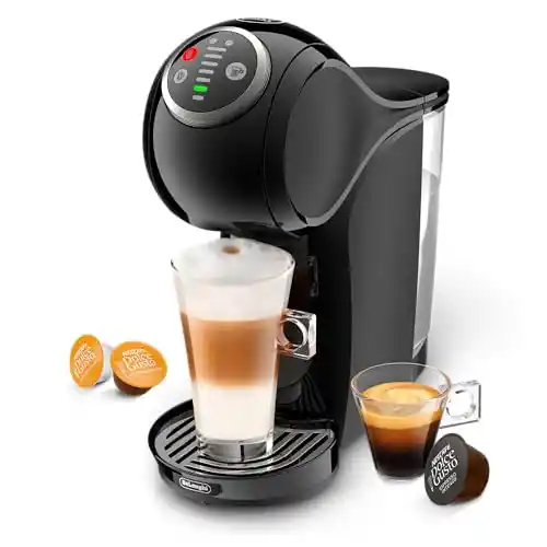 Cafetera cápsulas Nescafé Dolce Gusto De'Longhi Genio Plus 1600W