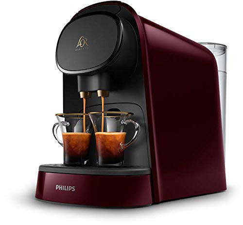 Cafetera cápsulas Philips L'OR Barista LM8012/80 Bordeaux Rood