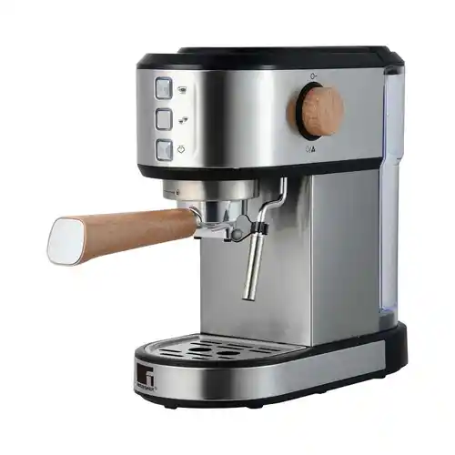 Cafetera Espresso Bergner LOVERS 1450W 20 Bares con Depósito de 1L