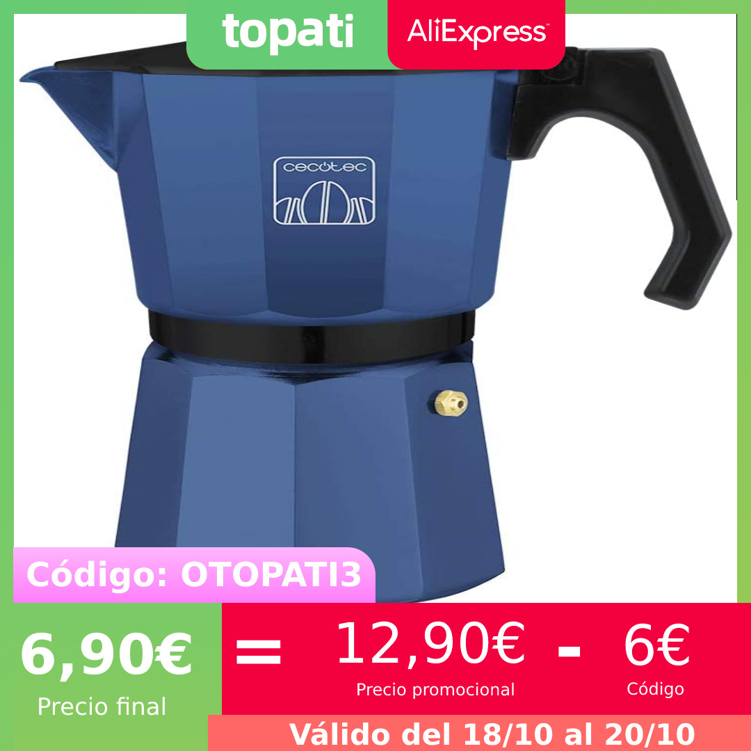 Cafetera italiana Cecotec MokClassic 3 tazas