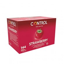 Caja con 144 preservativos Control Strawberry