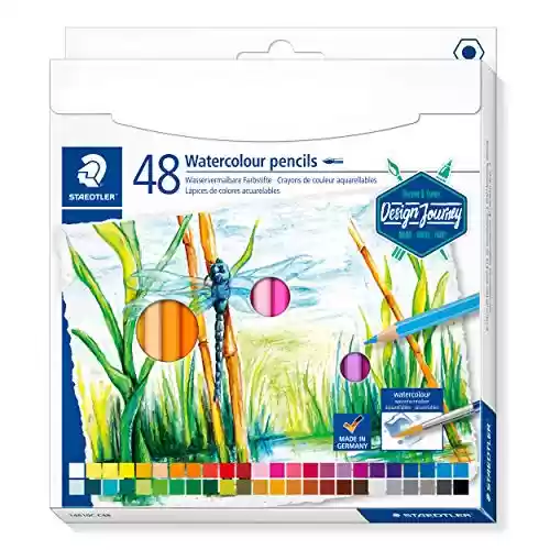 Caja con 48 lápices acuarelables STAEDTLER