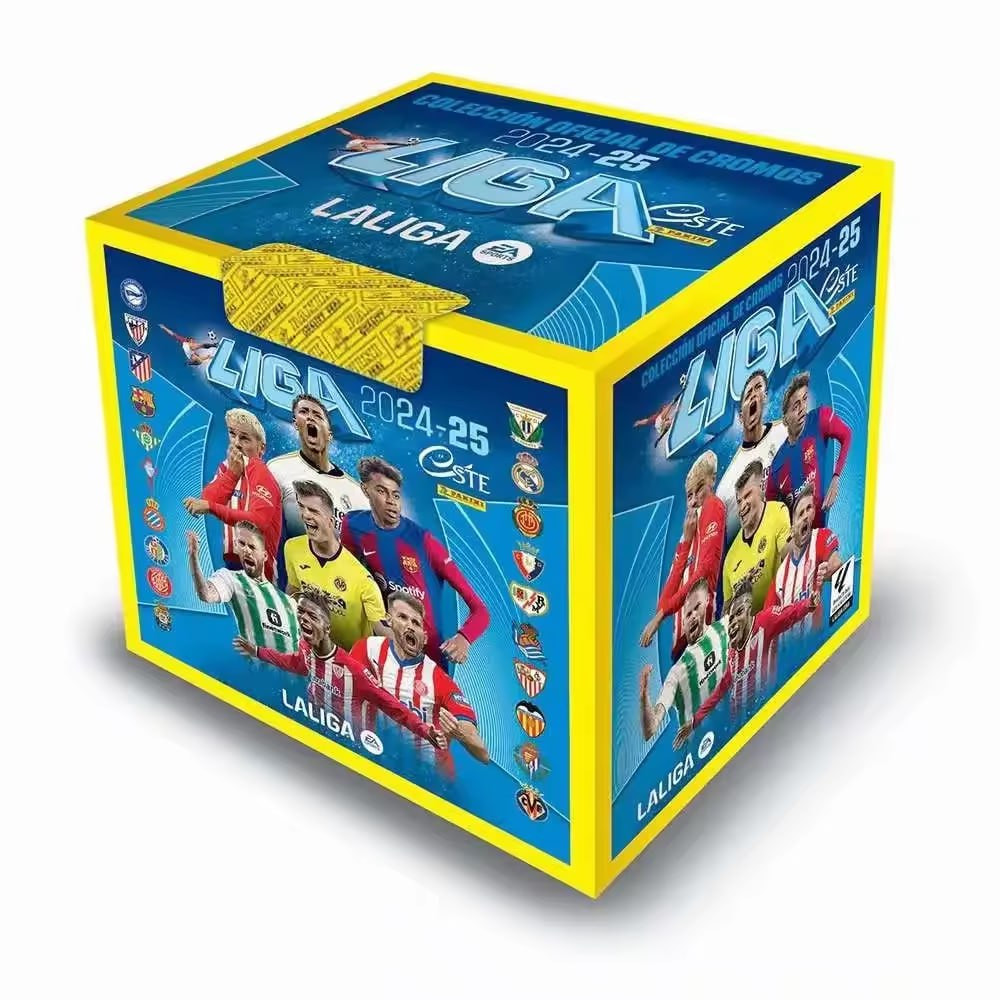 Caja De 50 Sobres De La Liga EA Sports 2025-2026 - La Mejor Colección De Fútbol Para Fans