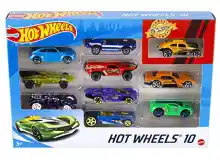 Caja de 10 Coches Hot Wheels