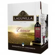 Caja de 6 botellas de vino Lagunilla Crianza Rioja