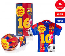 Caja regalo Chupa Chups FC Barcelona