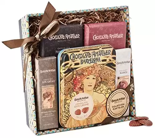 Caja Regalo de Chocolates Carteles 266gr Amatller