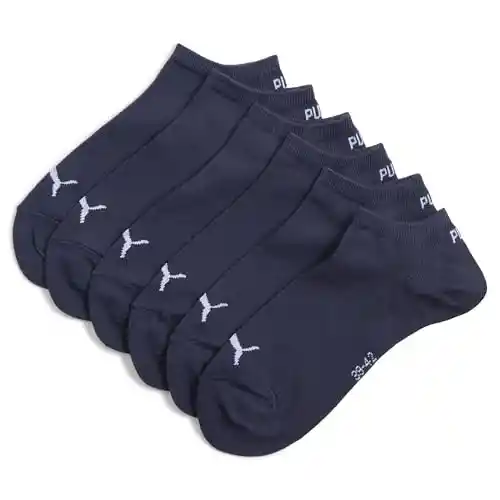 Calcetines Unisex PUMA Unisex Sneaker Plain - Talla 39-42