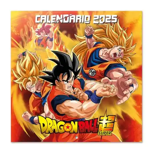 Calendario 2025 pared Dragon Ball