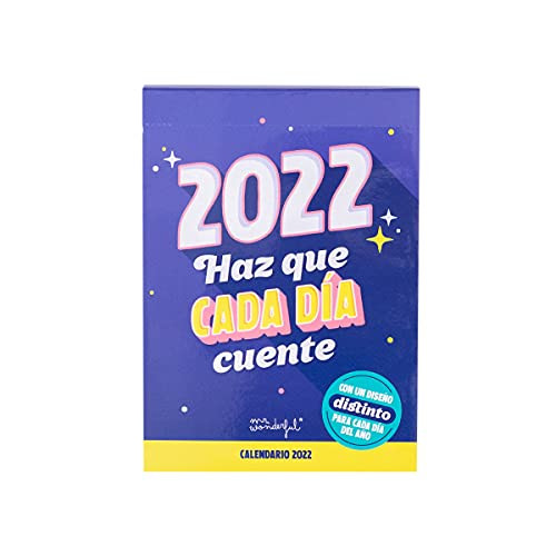 Mr.Wonderful Agenda Wonder 2024 Semanal, Voy a conseguir miles de cosas,  22,1 x 2,1 x 15,6 : : Oficina y papelería