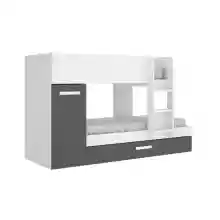 Cama Tren 3 Camas TOM con Armario y Arrastre 150x244x112