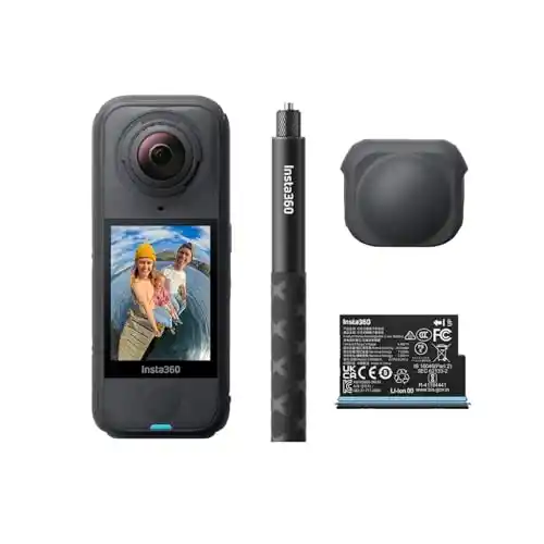 Cámara Insta360 X4 Air con resolución 8K y 360°, Efecto Selfie Stick Invisible, Anti Viento